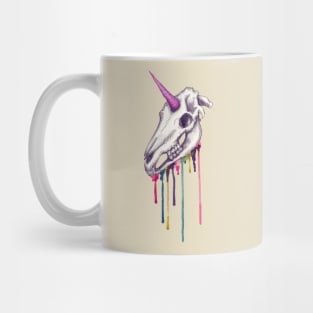 Unicorn Skull Mug